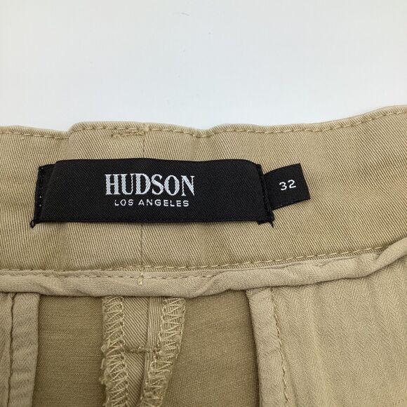 Hudson Jeans Mens Tailored Fit Jogger Twill Chino Pants Tan Size 32 x 29 NWT - Picture 6 of 10